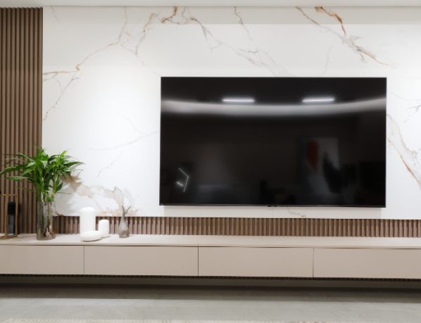 电视墙120㎡装修，装修灵感，现代简约风装修，旧房改造，老房改造，空间改造