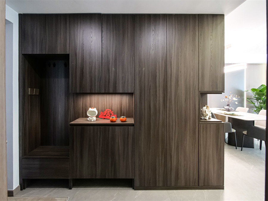 储物柜 万科城森岛 141㎡ 意式轻奢