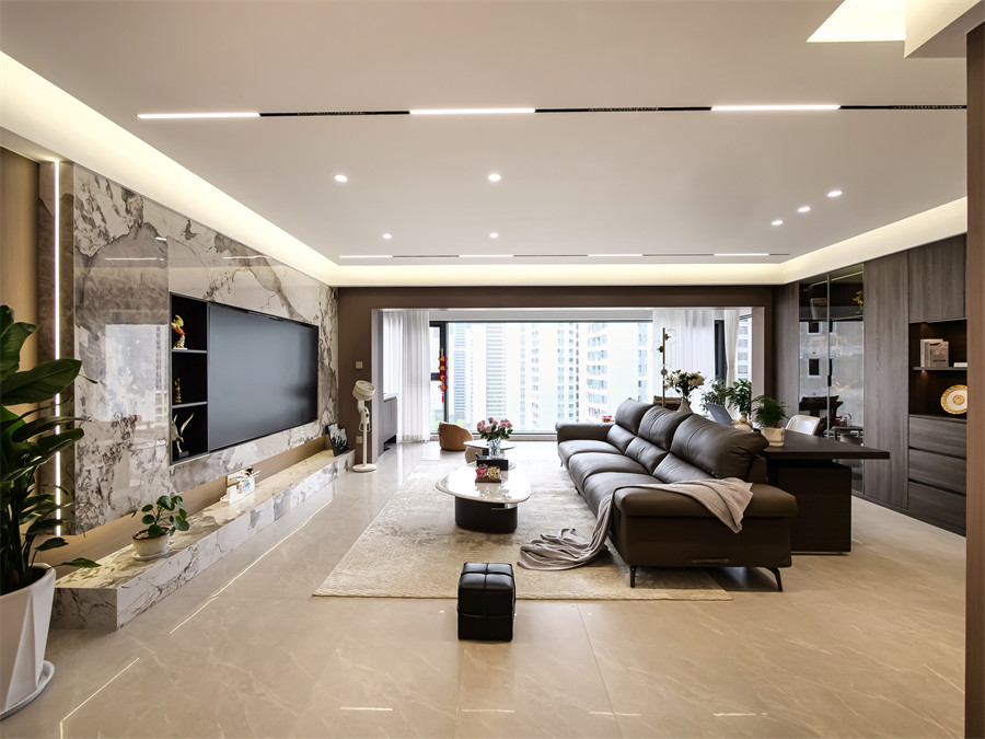 储物柜 万科城森岛 141㎡ 意式轻奢