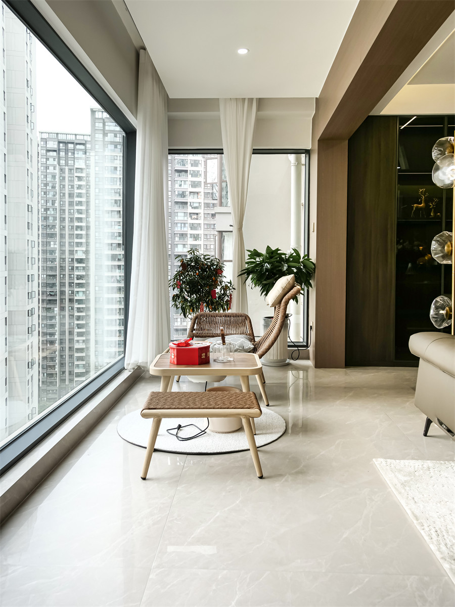 阳光露台 万科城森岛 141㎡ 意式轻奢