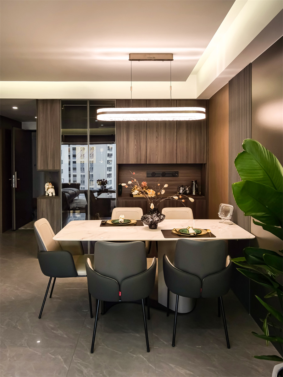 储物柜 万科城森岛 141㎡ 意式轻奢