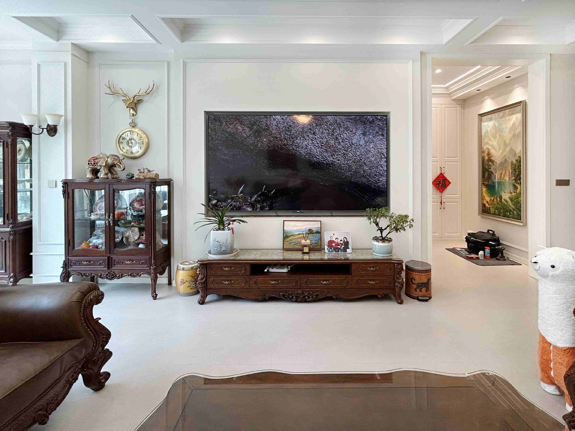 电视墙知音半岛美式风格