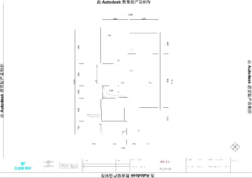 户型图保利时代现代风格