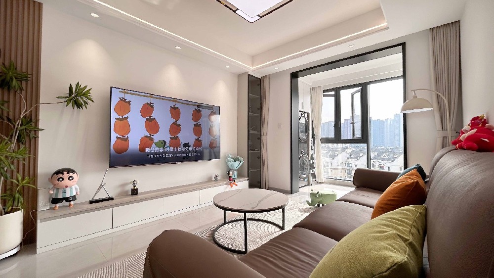 电视墙城建信达后湖里现代简约