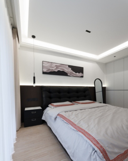 衣柜黑白灰装修，现代风装修，现代简约风装修，装修风格推荐，完工实景案例，户型改造