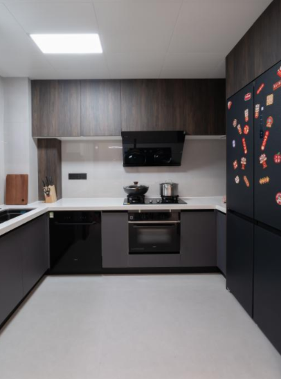 其他黑白灰装修，现代风装修，现代简约风装修，装修风格推荐，完工实景案例，户型改造