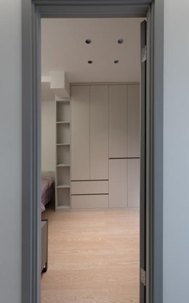 储物柜黑白灰装修，现代风装修，现代简约风装修，装修风格推荐，完工实景案例，户型改造