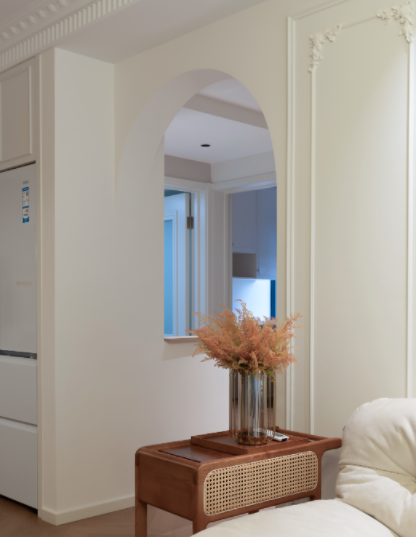 其他法式奶油风装修，装修实景案例，完工案例，装修灵感，装修风格设计，三居室装修设计