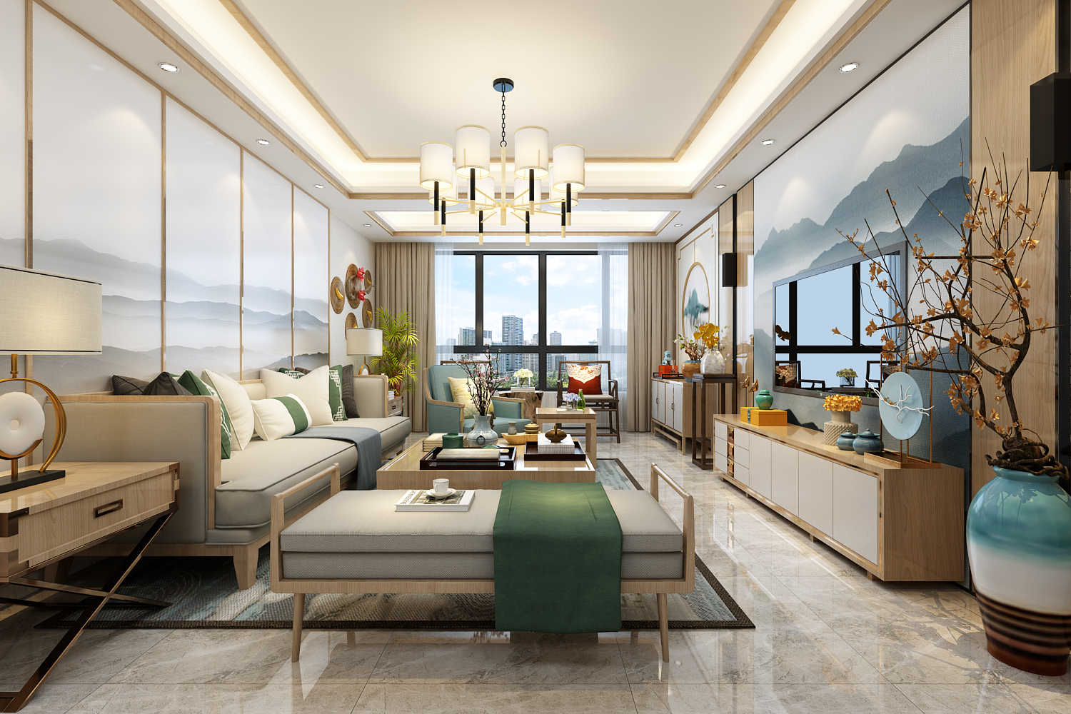 120平米装修效果图 120平米装修效果图